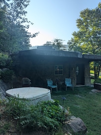 Back area