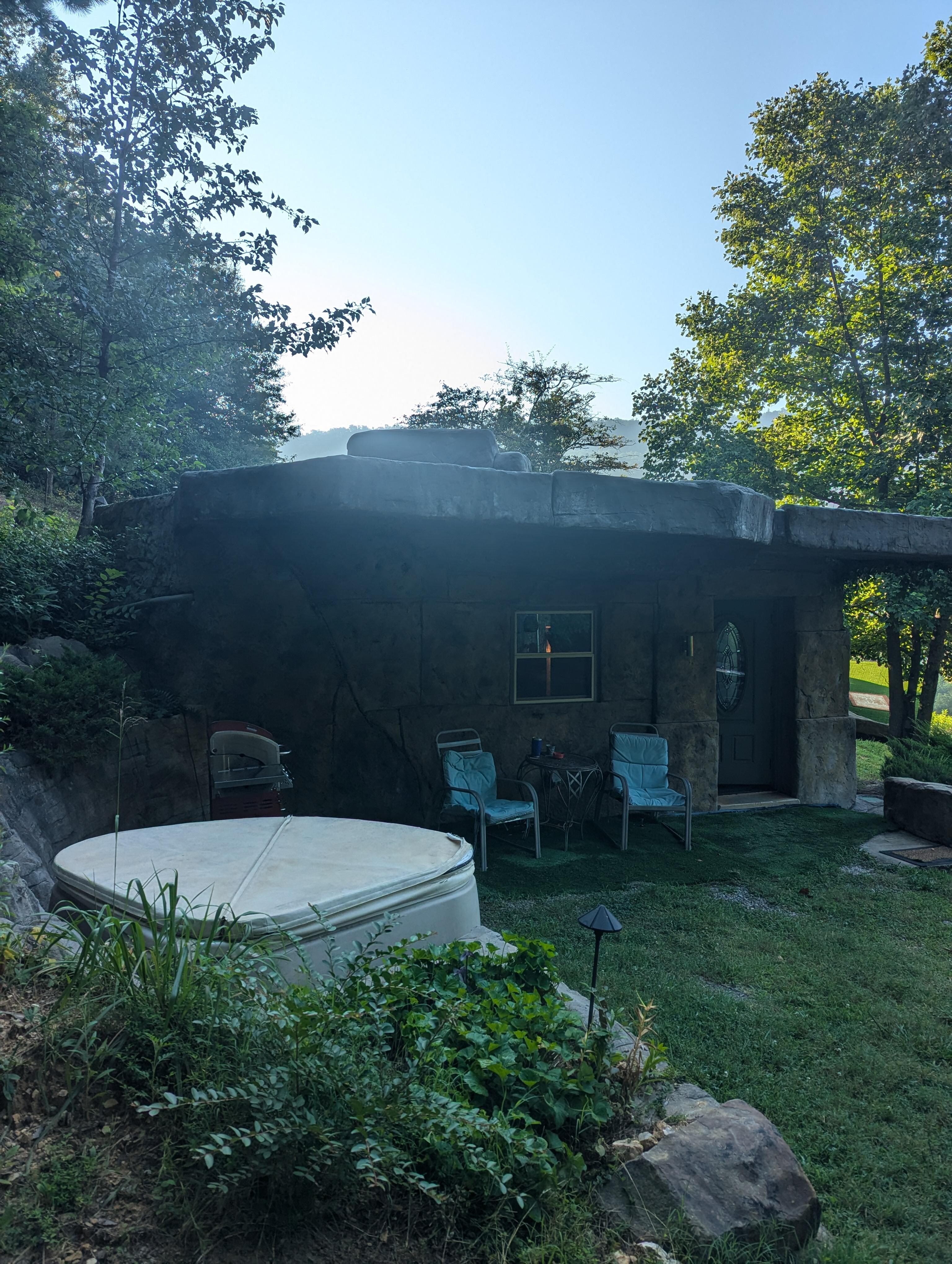 Back area