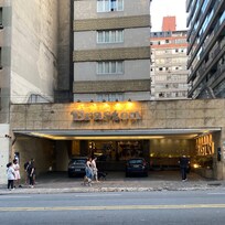Fachada do hotel