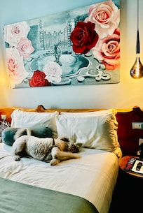 Our accommodations were comfy and attractive