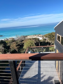 The view from the house.