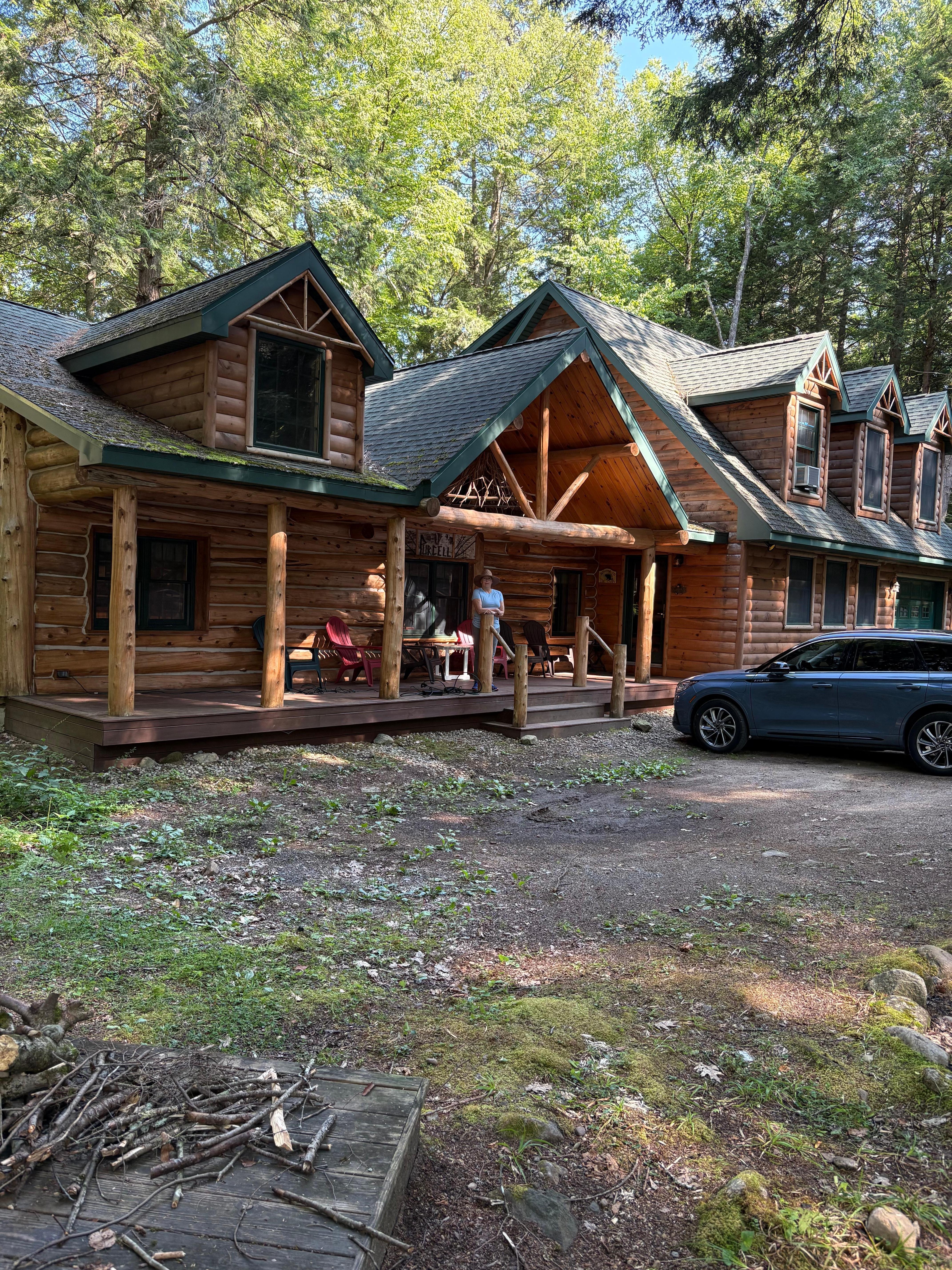 The cabin