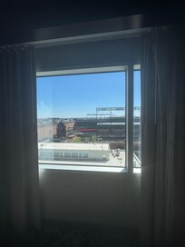 View from the hotel room