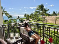 Stunning view from our lanai.