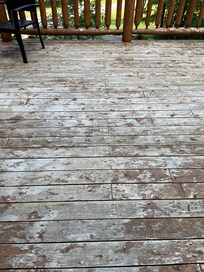 Peeling deck