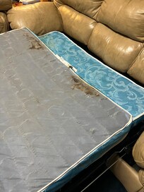 Pull out couch downstairs