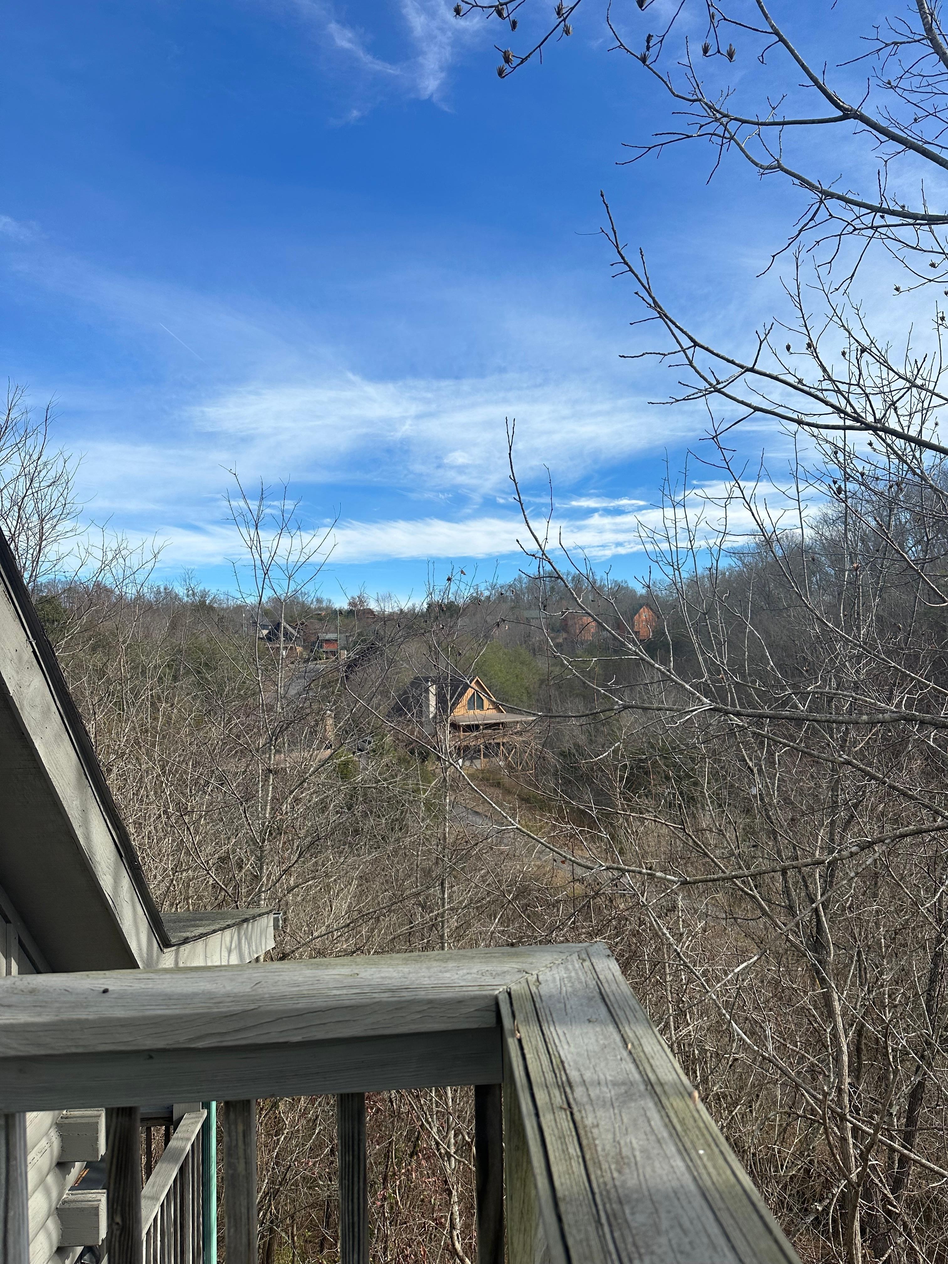 View from the top balcony 