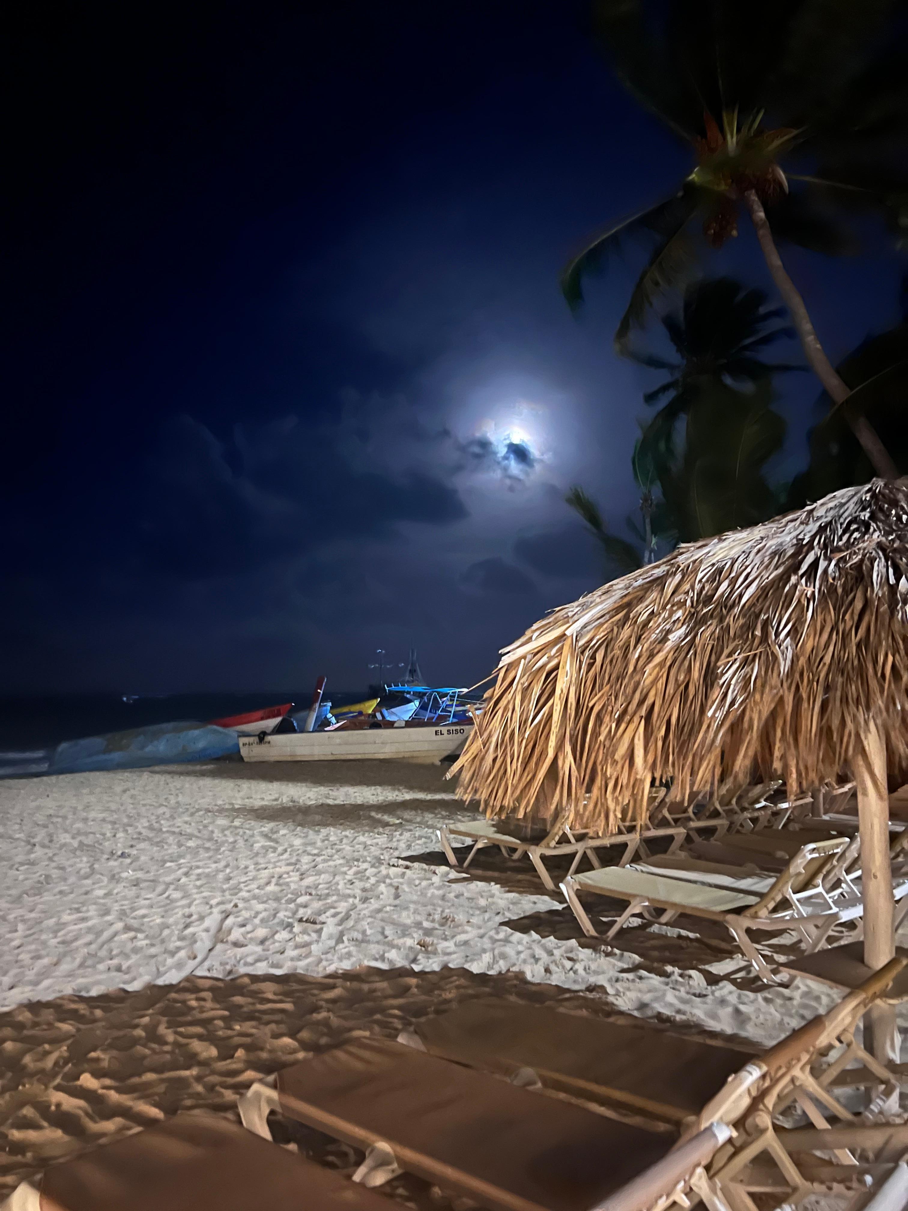 View from beach area directly outside the property. 