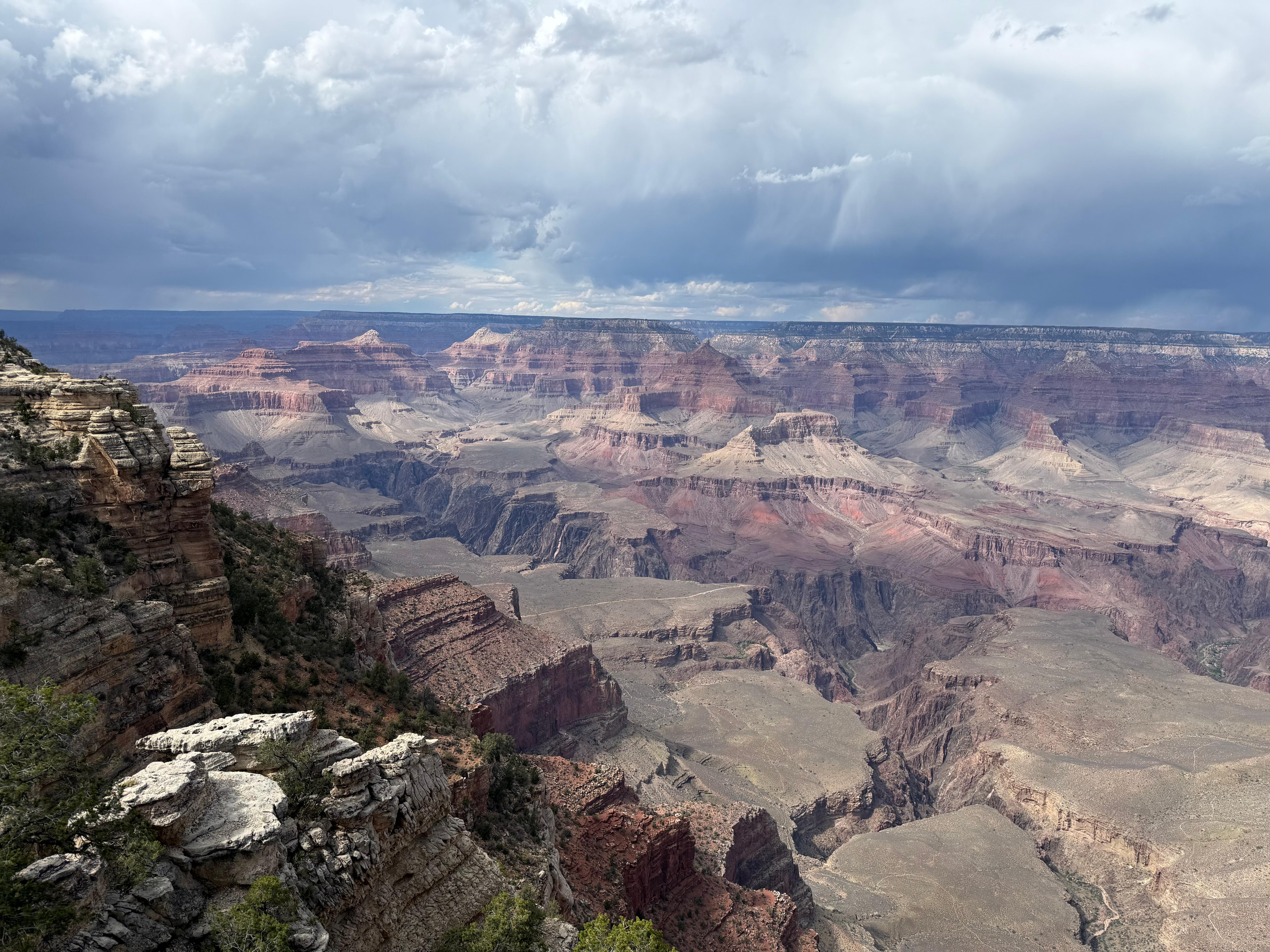 Another view from the area around Bright Angel Lodge.