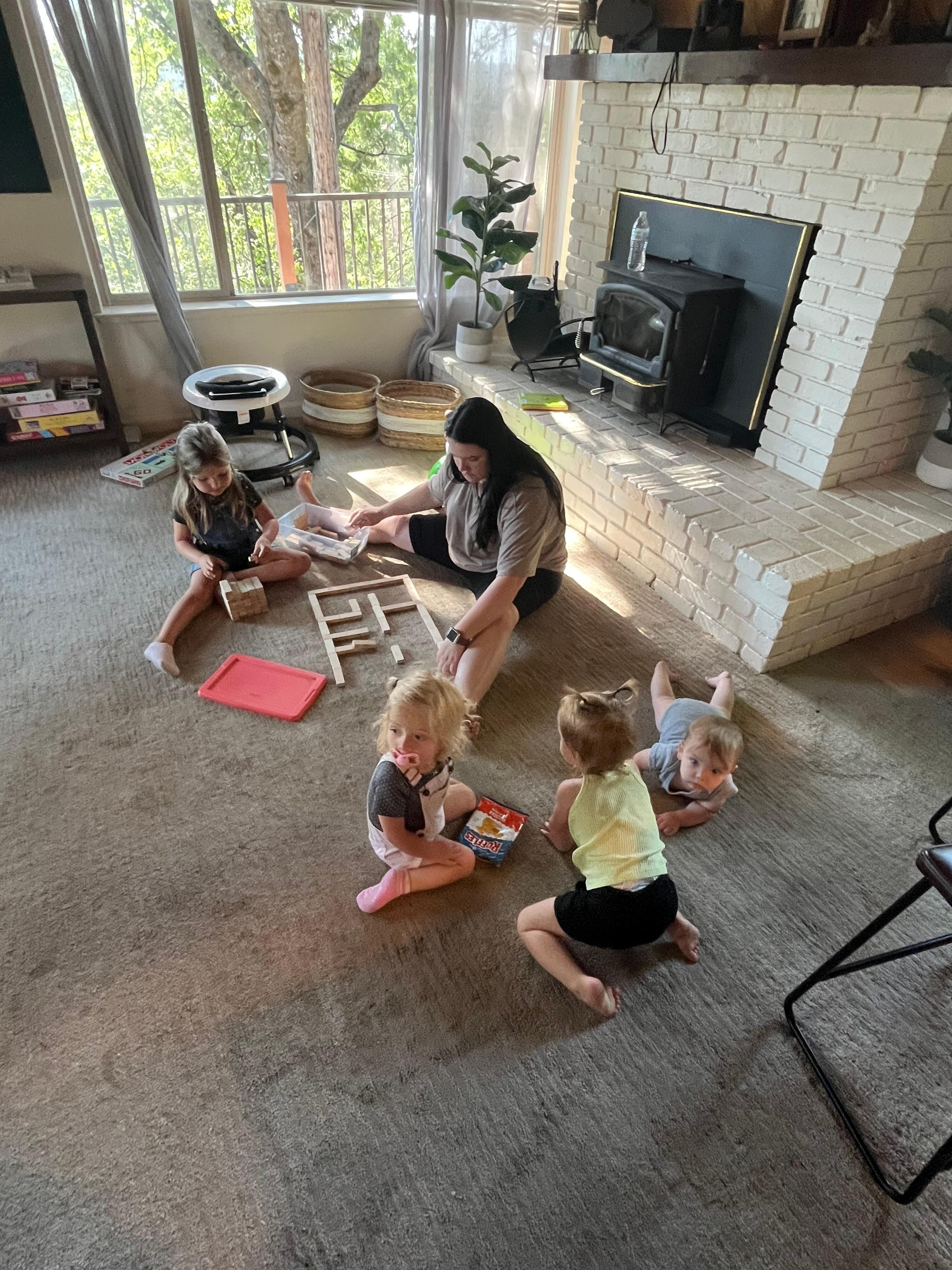 Plenty of room for play for the littles.