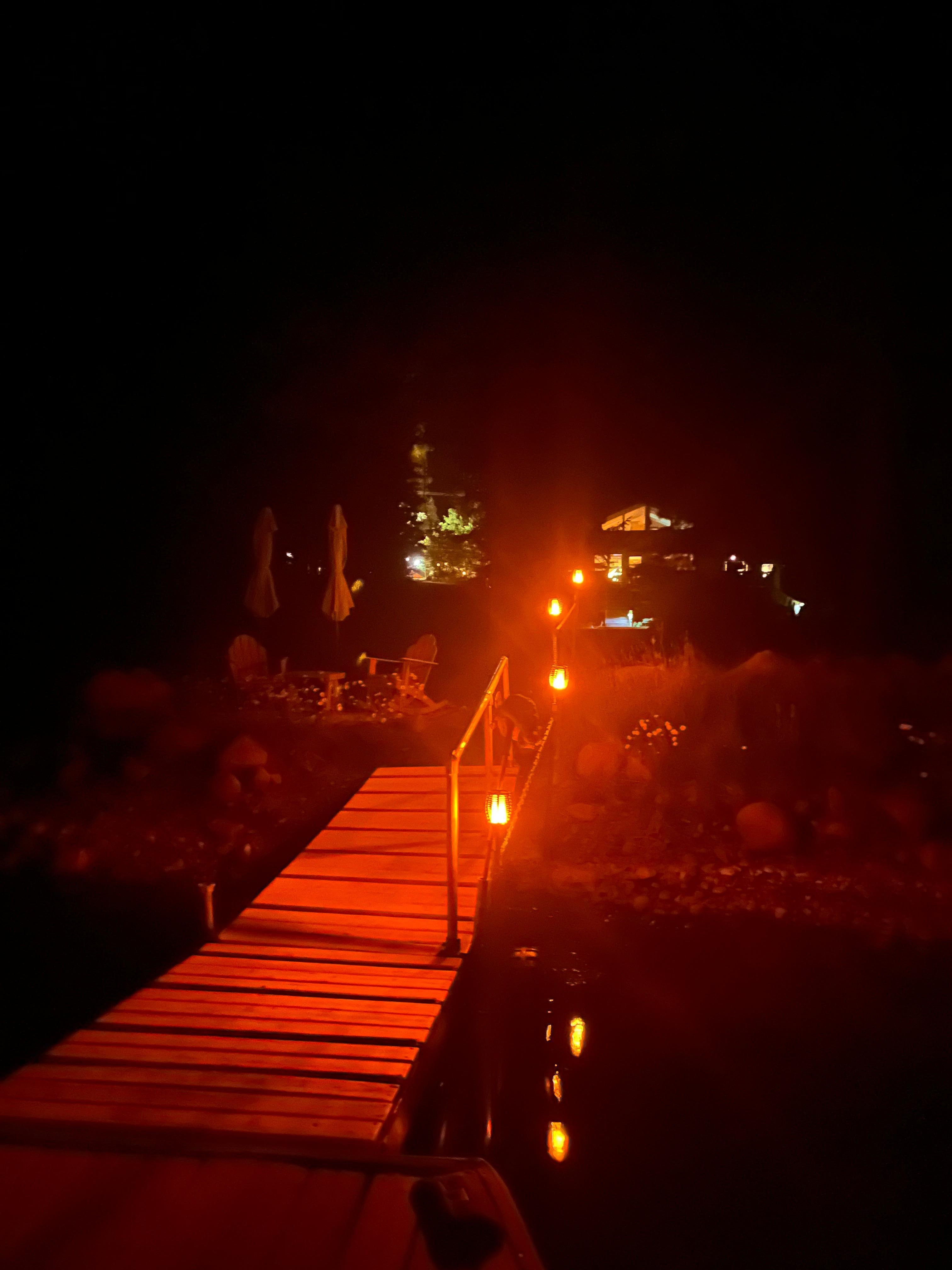 Charming evening lights