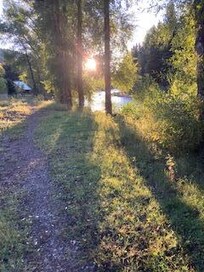 Morning sun on the Conejos