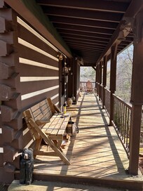 Cabin porch