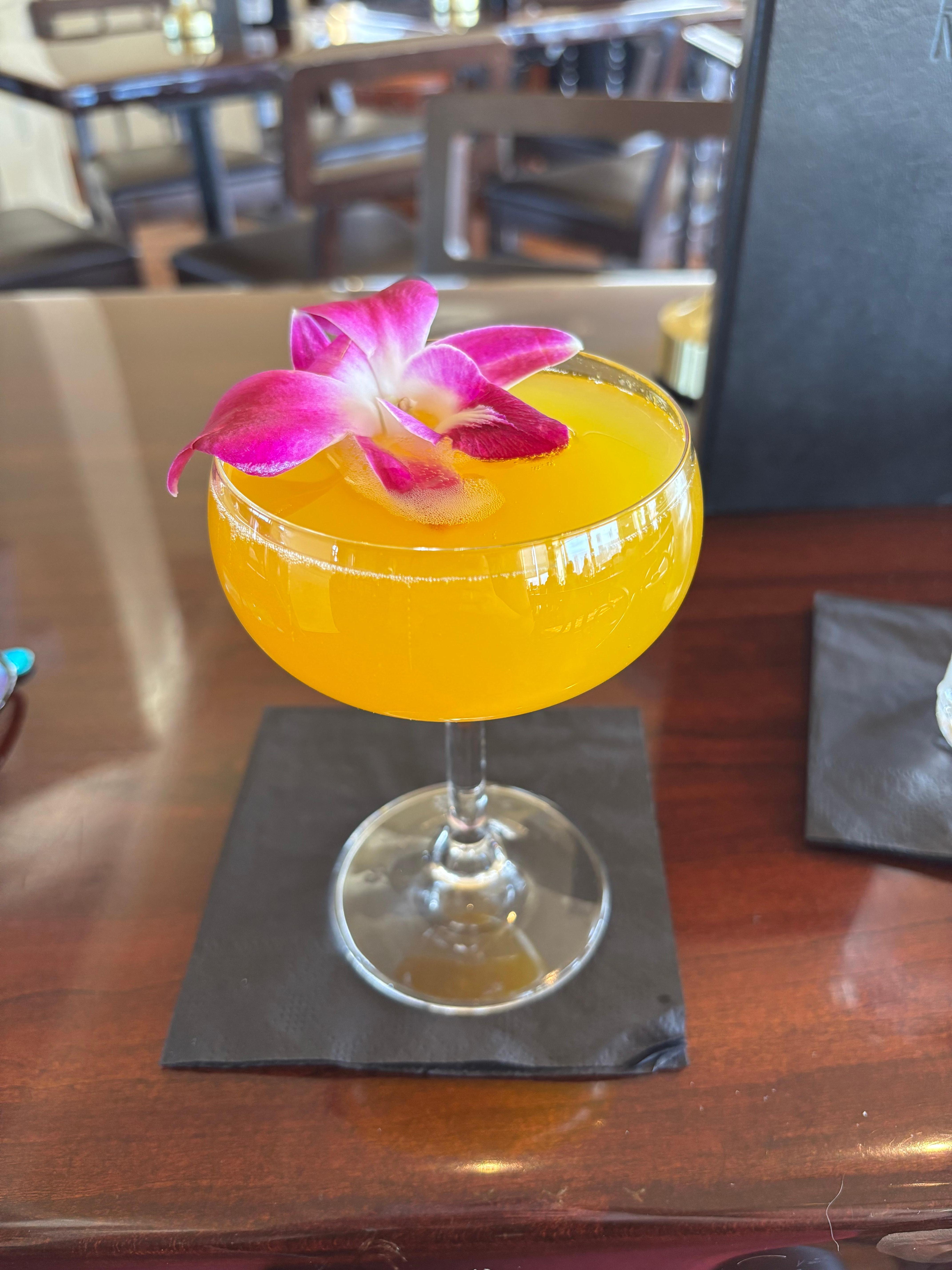 Spice Trade cocktail. Excellent. 