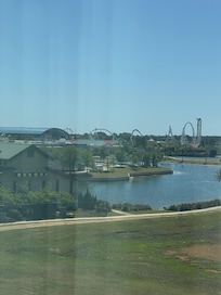 Our view out of the hotel room