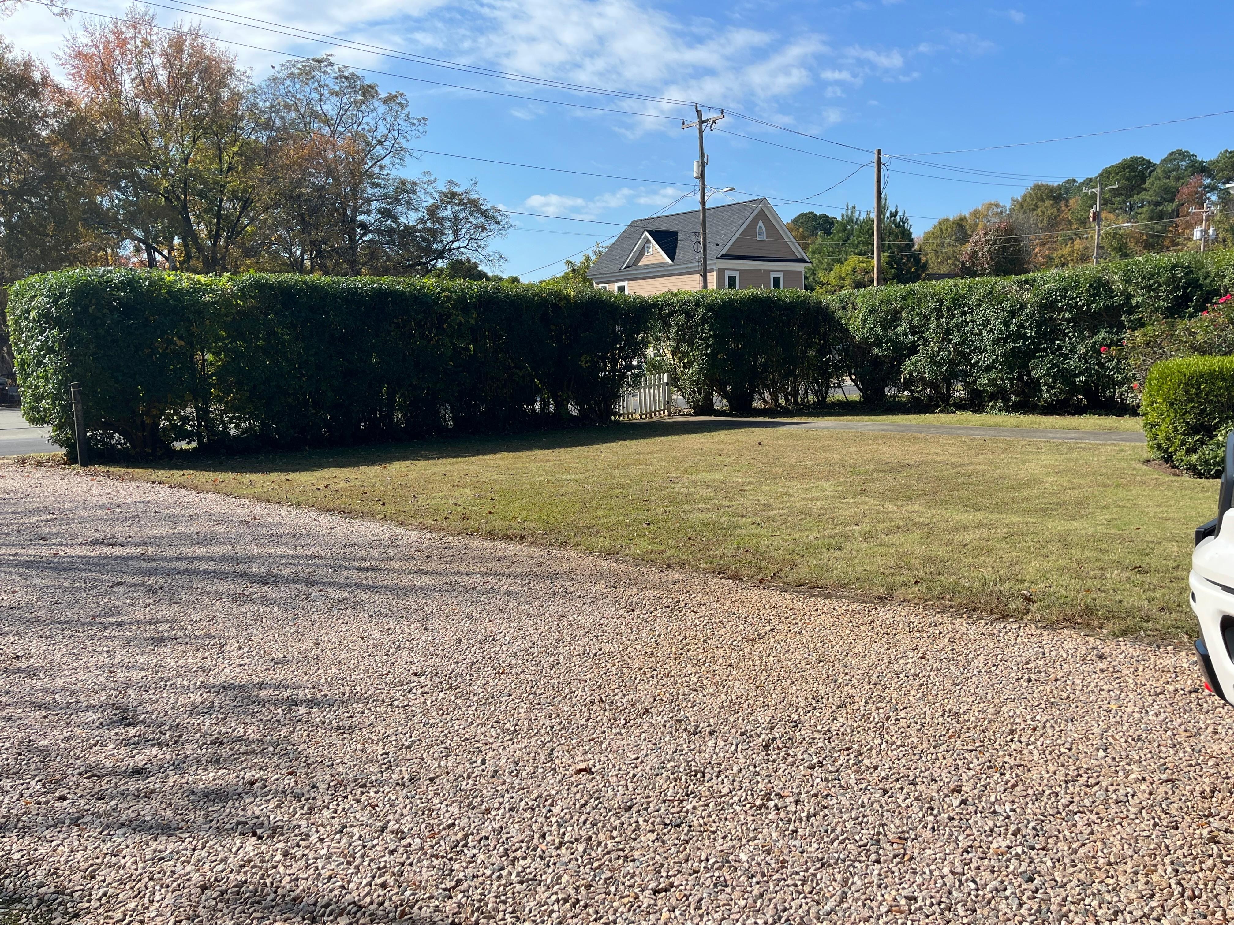 Secluded from road traffic