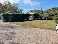 Secluded from road traffic