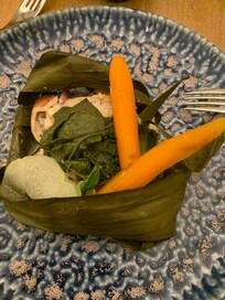 Food at La Adelina Mexican restaurant