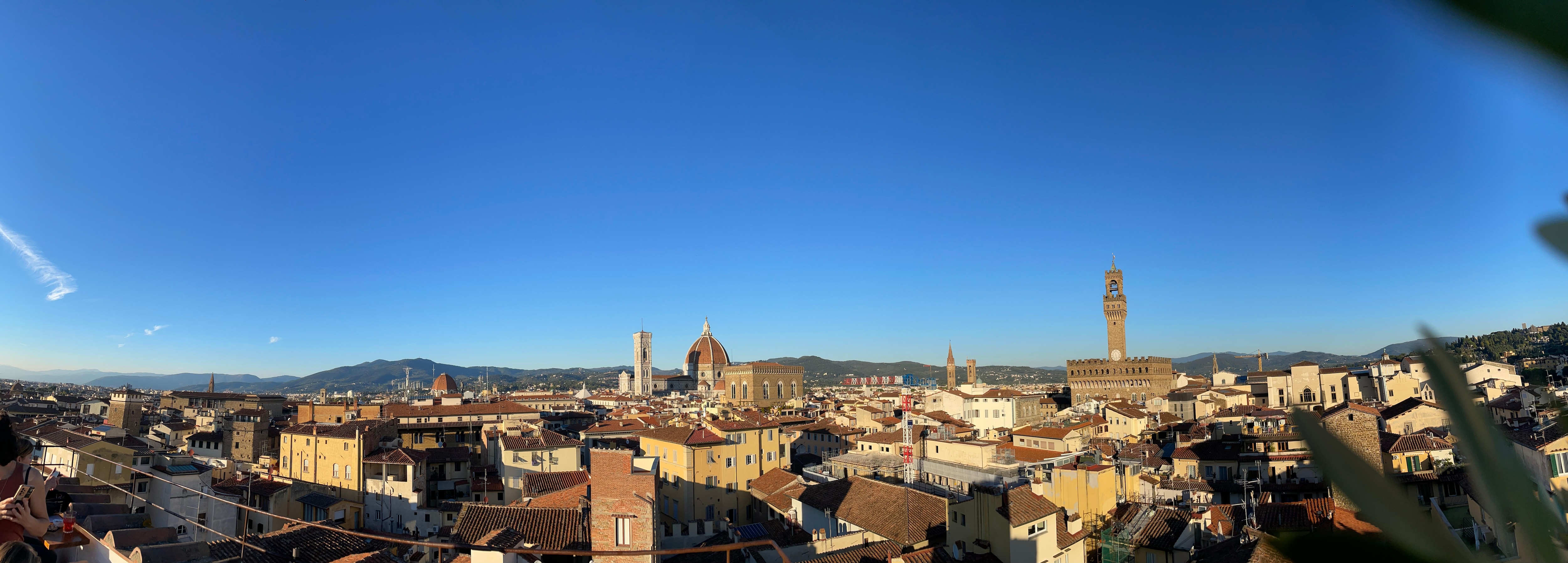 塔の上からの風景