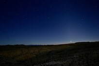 Right after sunset with Venus visible