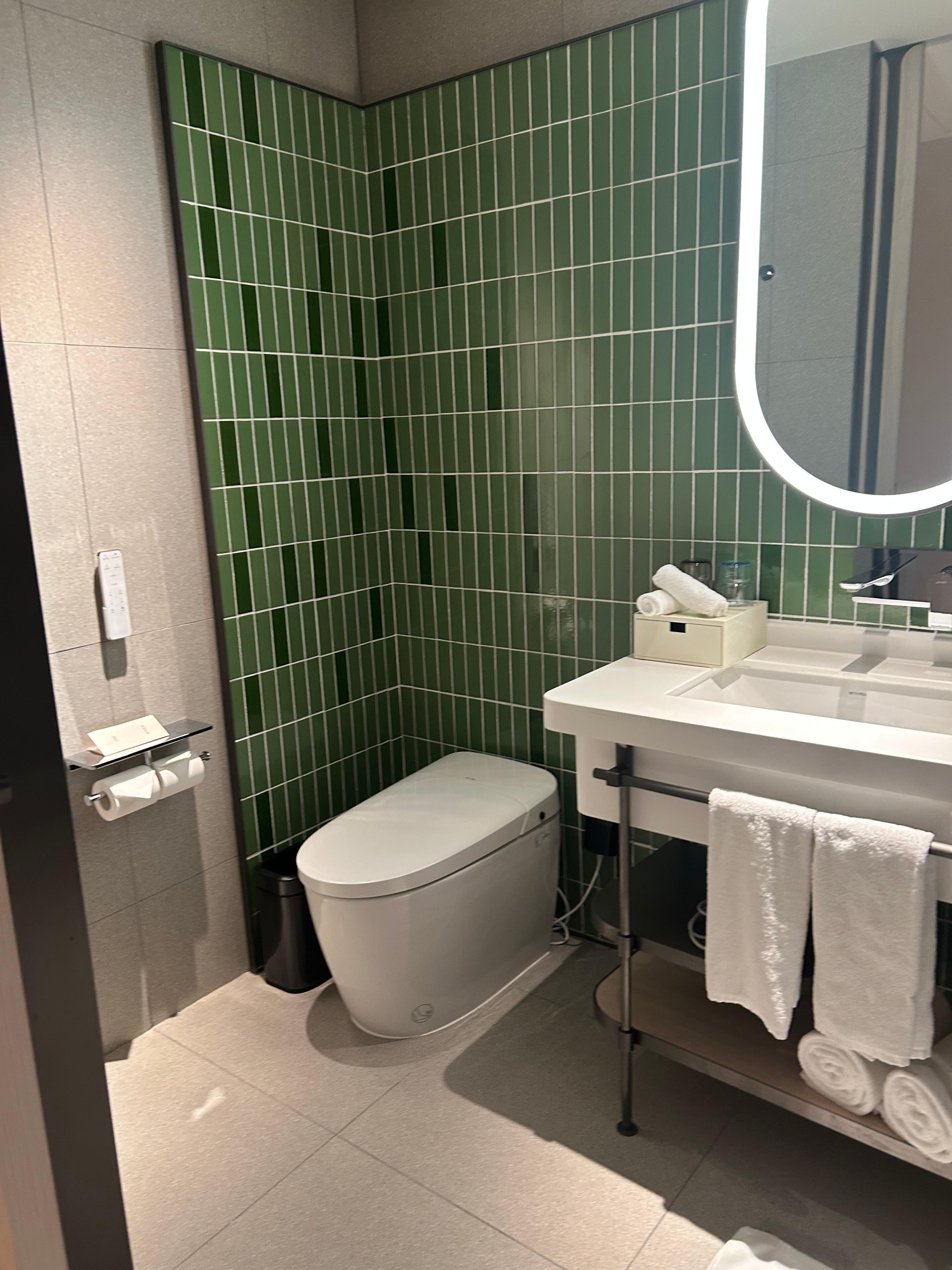 トイレもキレイで助かった