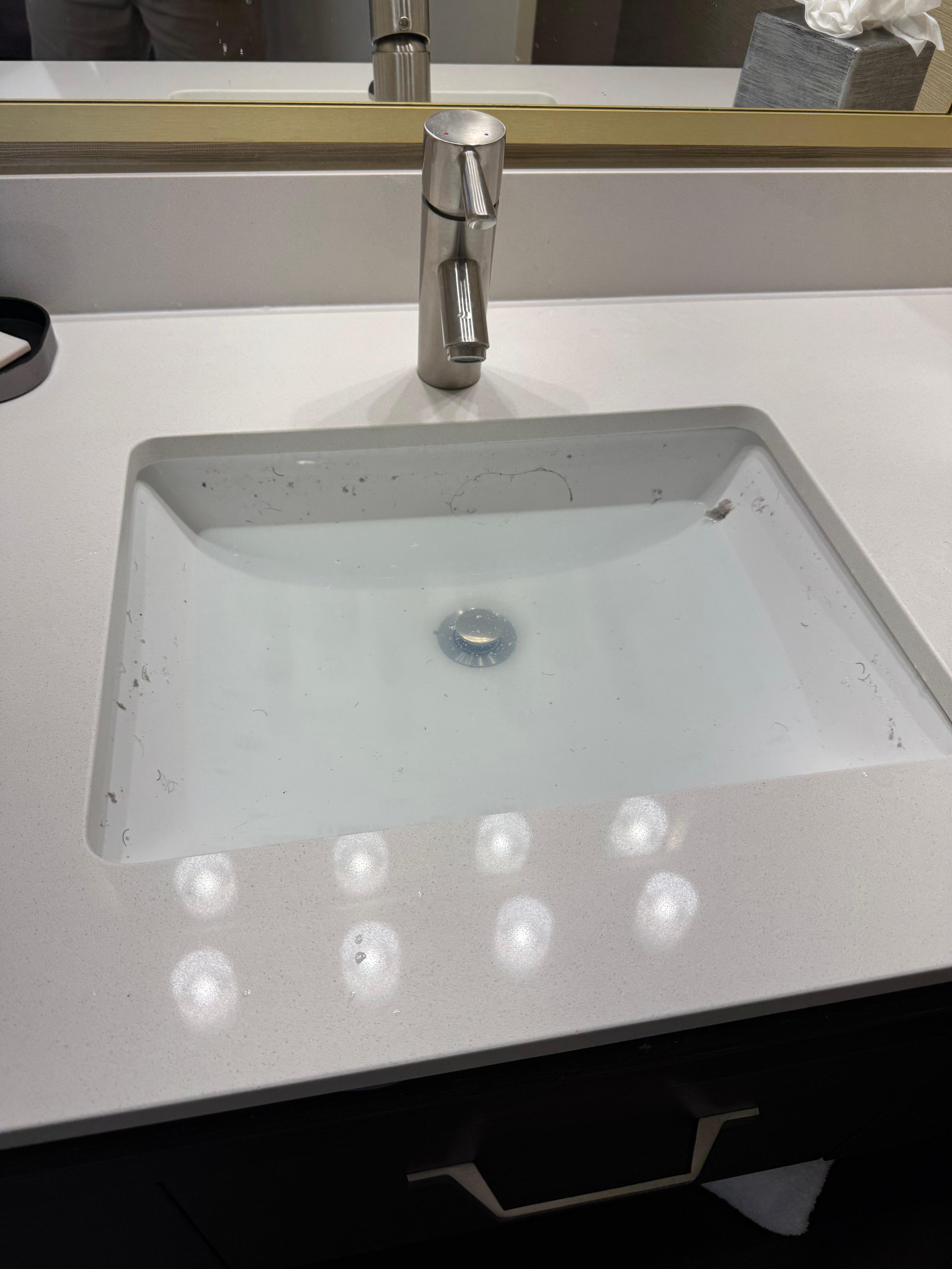Dirty sink
