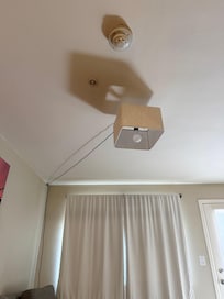 We laughed for hours about the ceiling lamp! Mom probably said “we need a fixture here”, Dad responded “hold my beer”