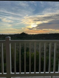 Sunrise from the balcony