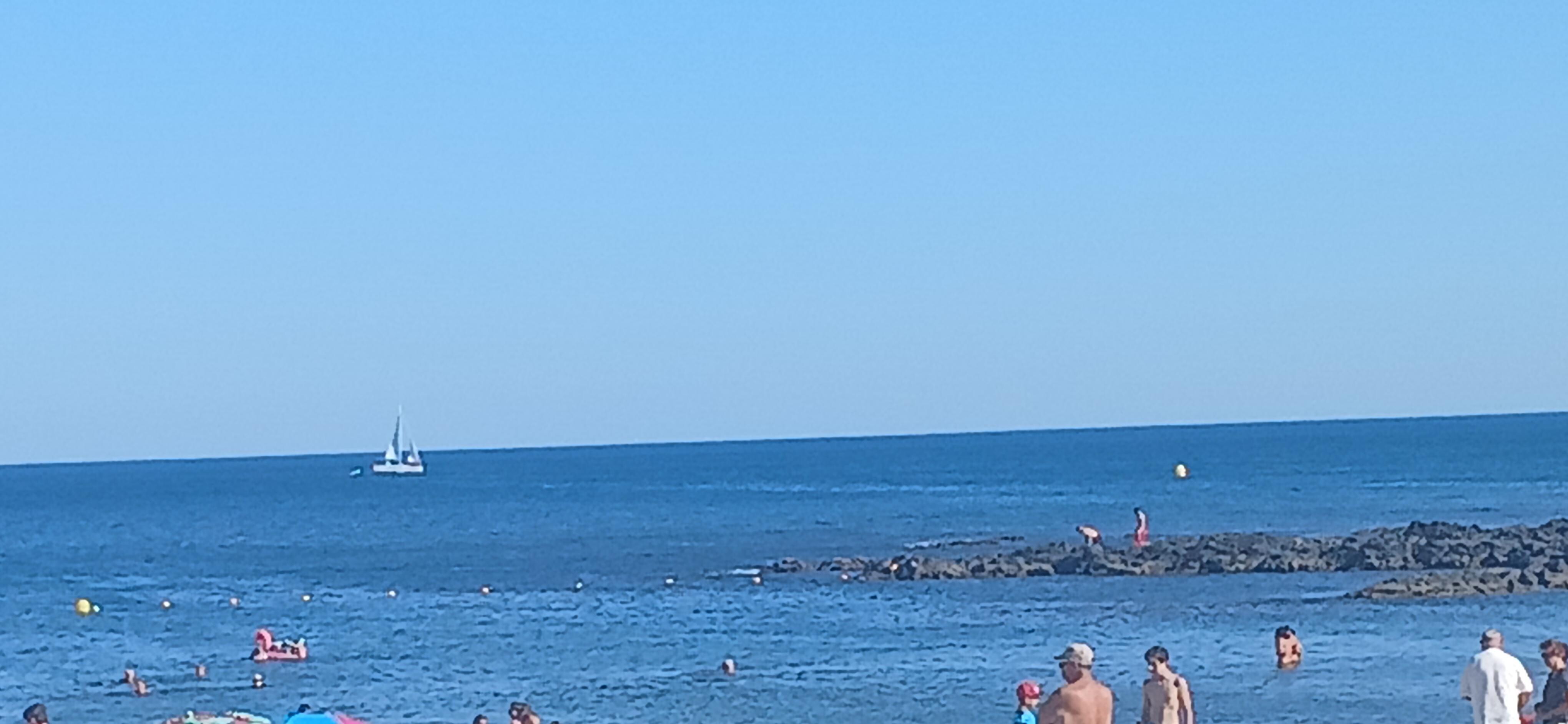 Vue de la plage à 3 min à pieds.