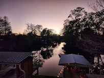 Sunset from the deck