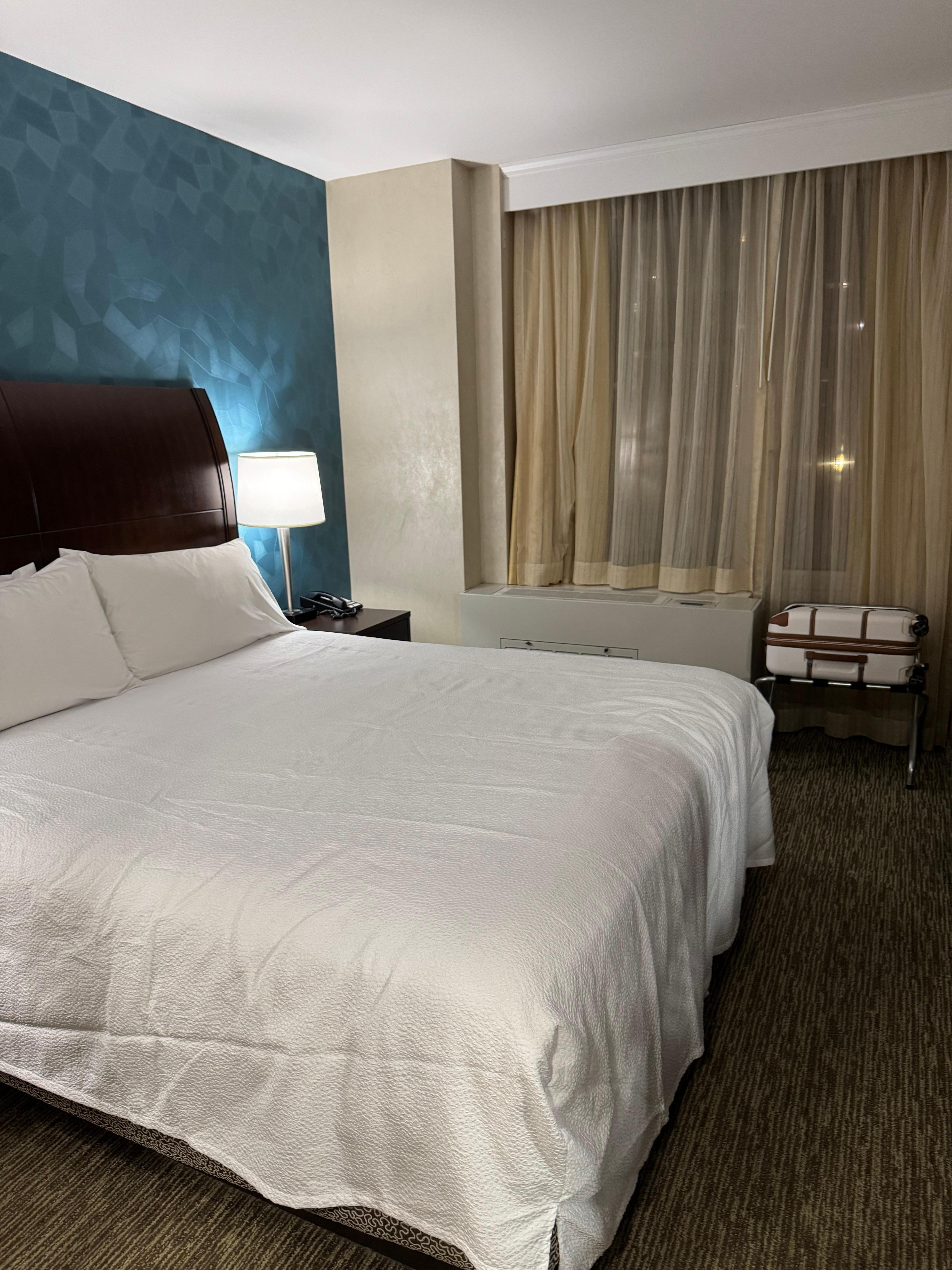 King room on 19th Floor.