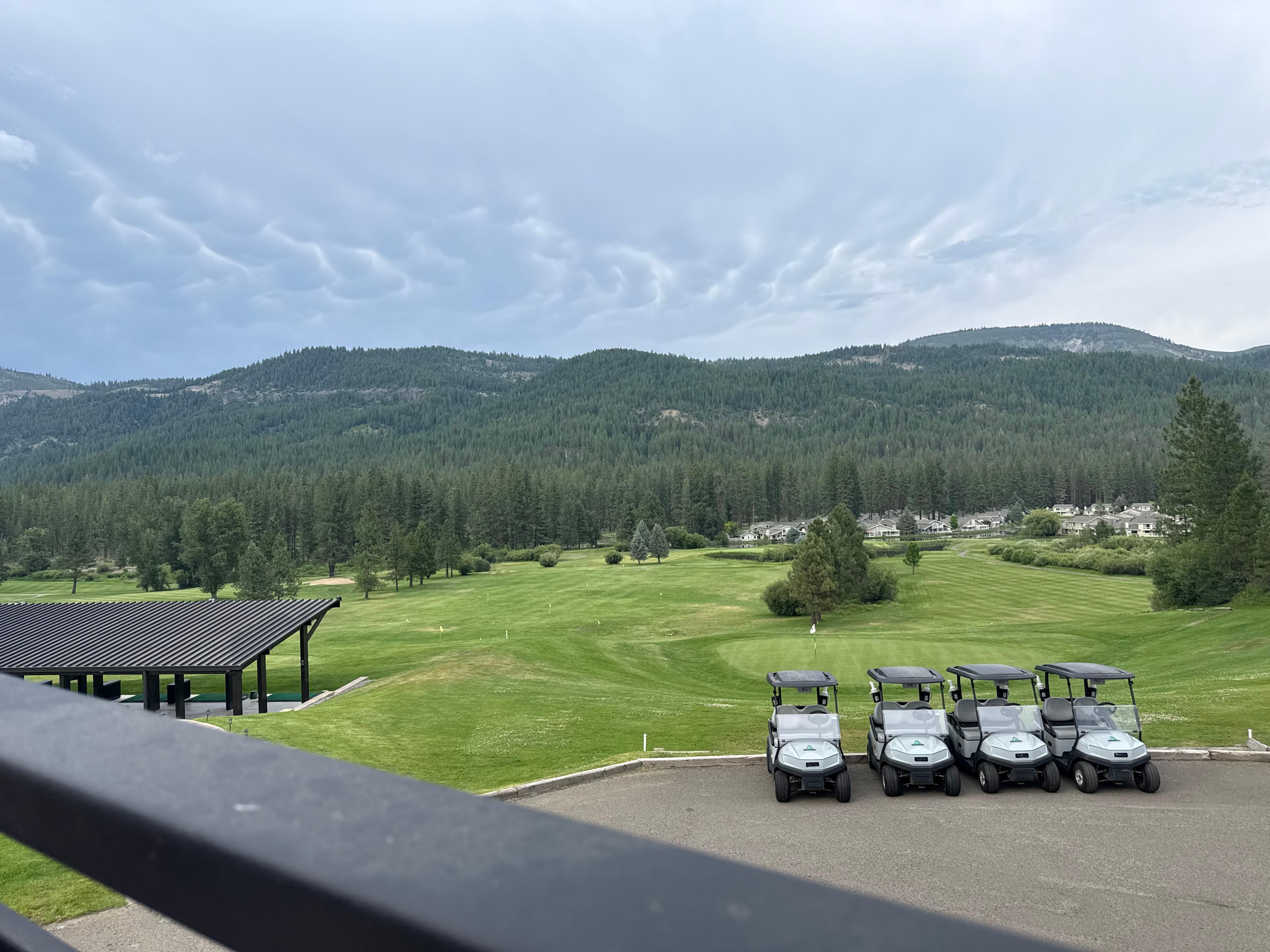 Dinner at the Long Boards at the golf course. A 5 minute drive. 