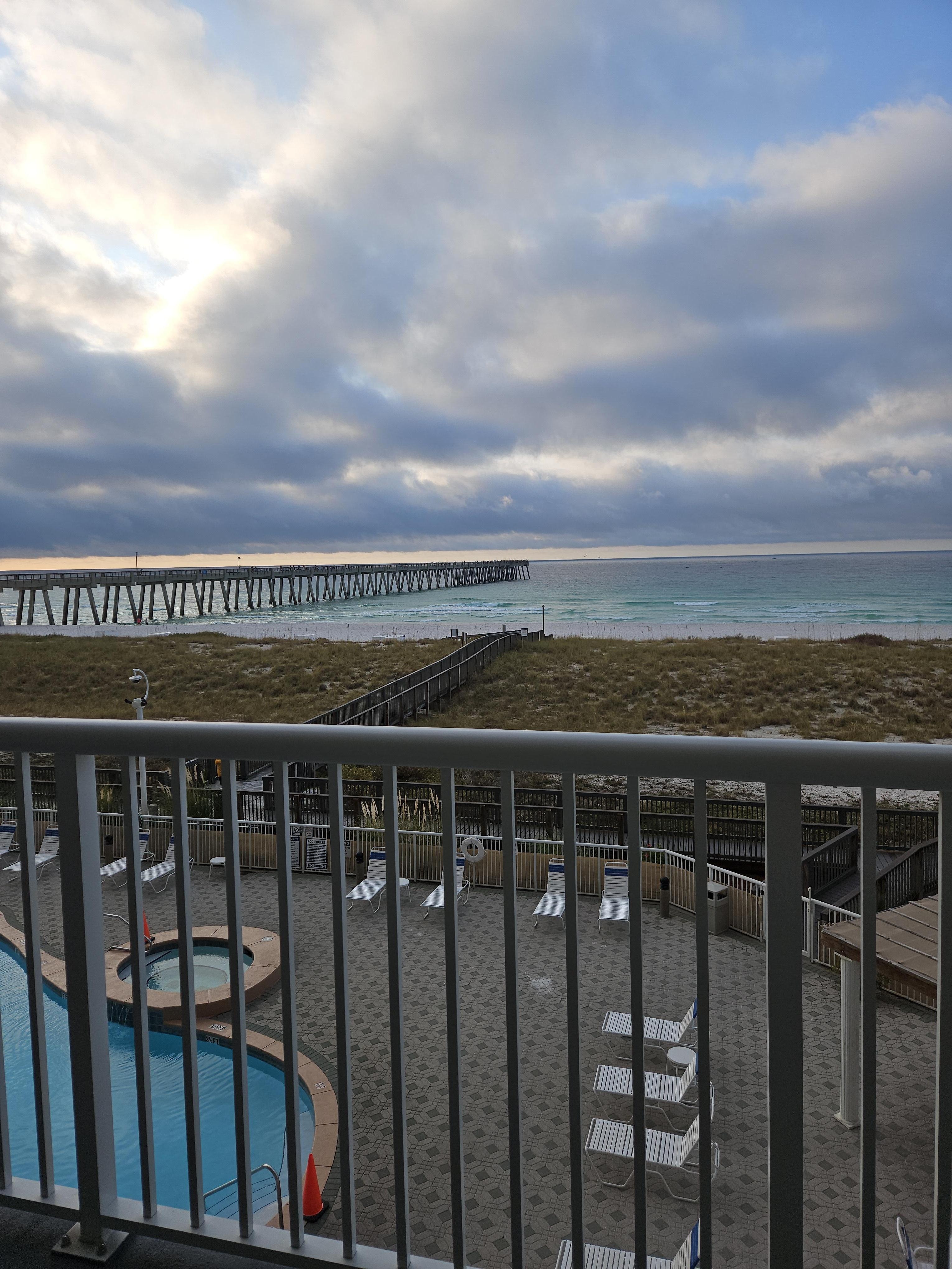 The view doesn't get better than this. 