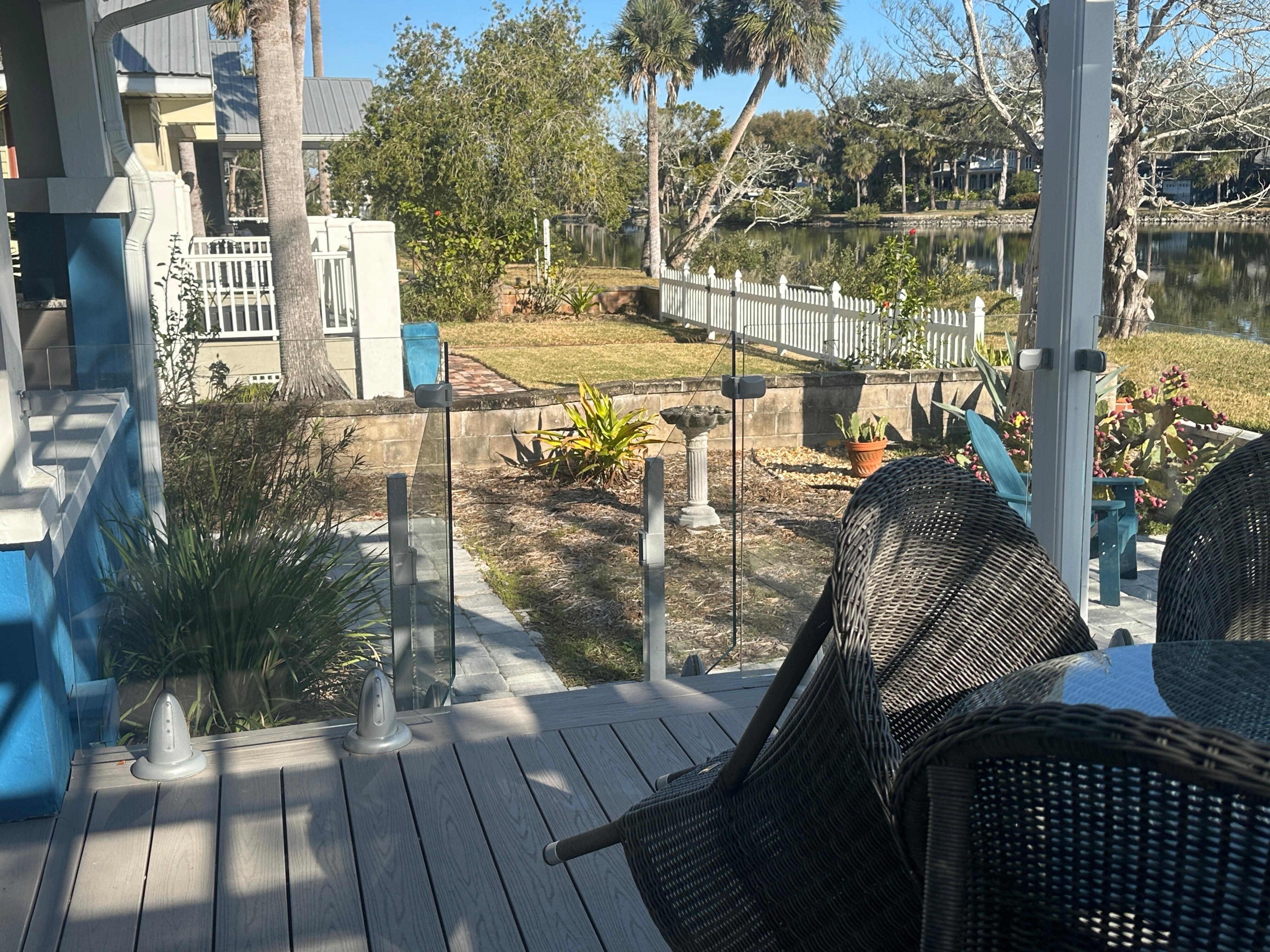 Nice view from the property.