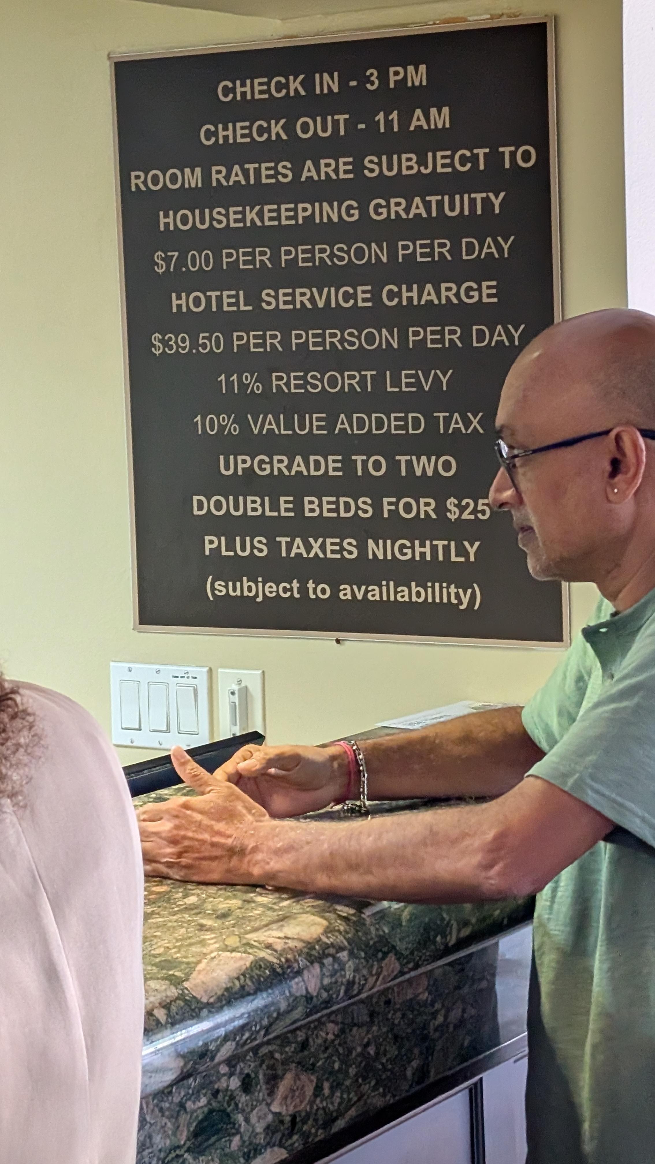 Ridiculous daily fees