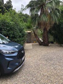 Parkplatz am Haus