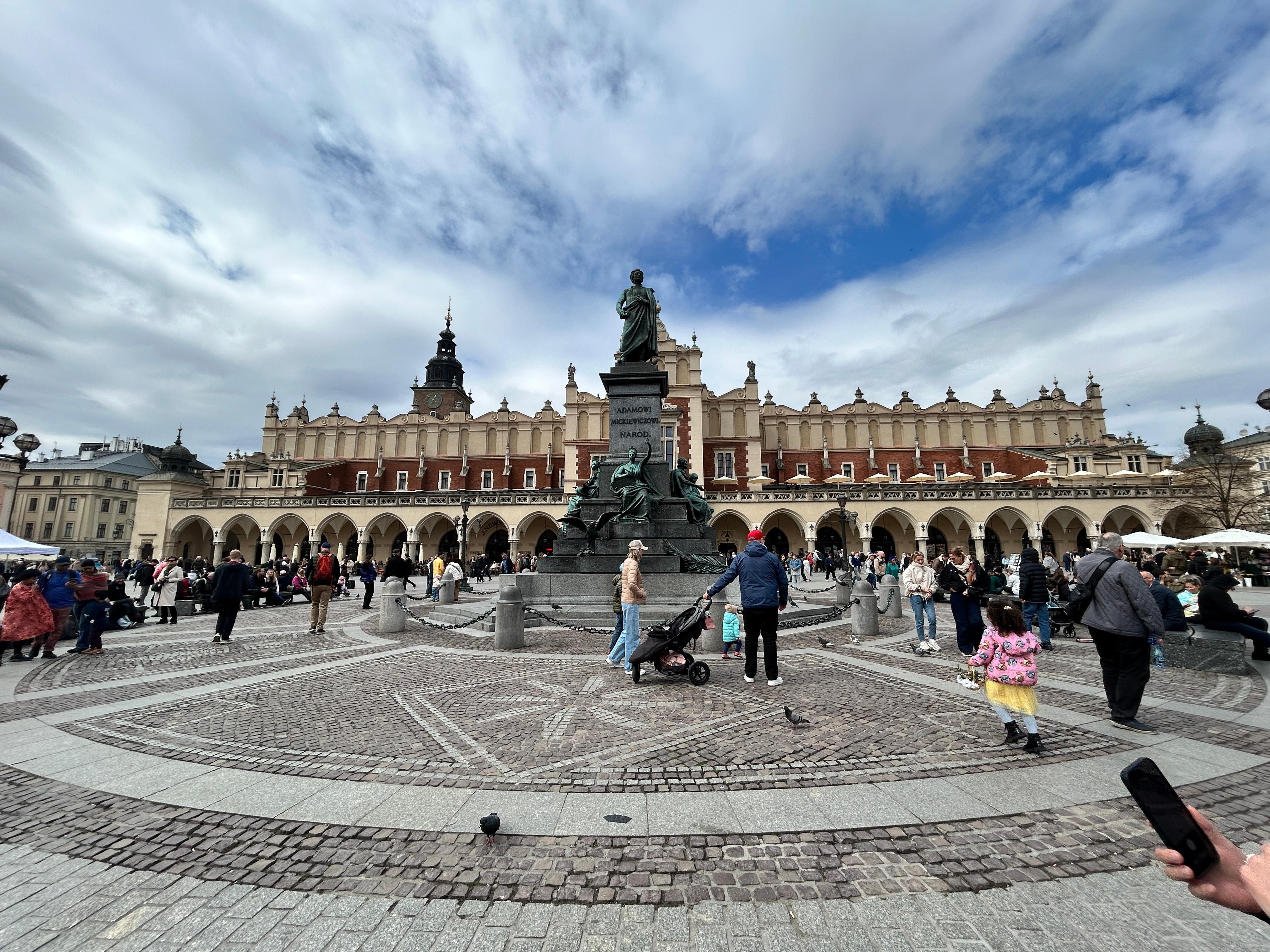 Market square. Less than 2 min walk