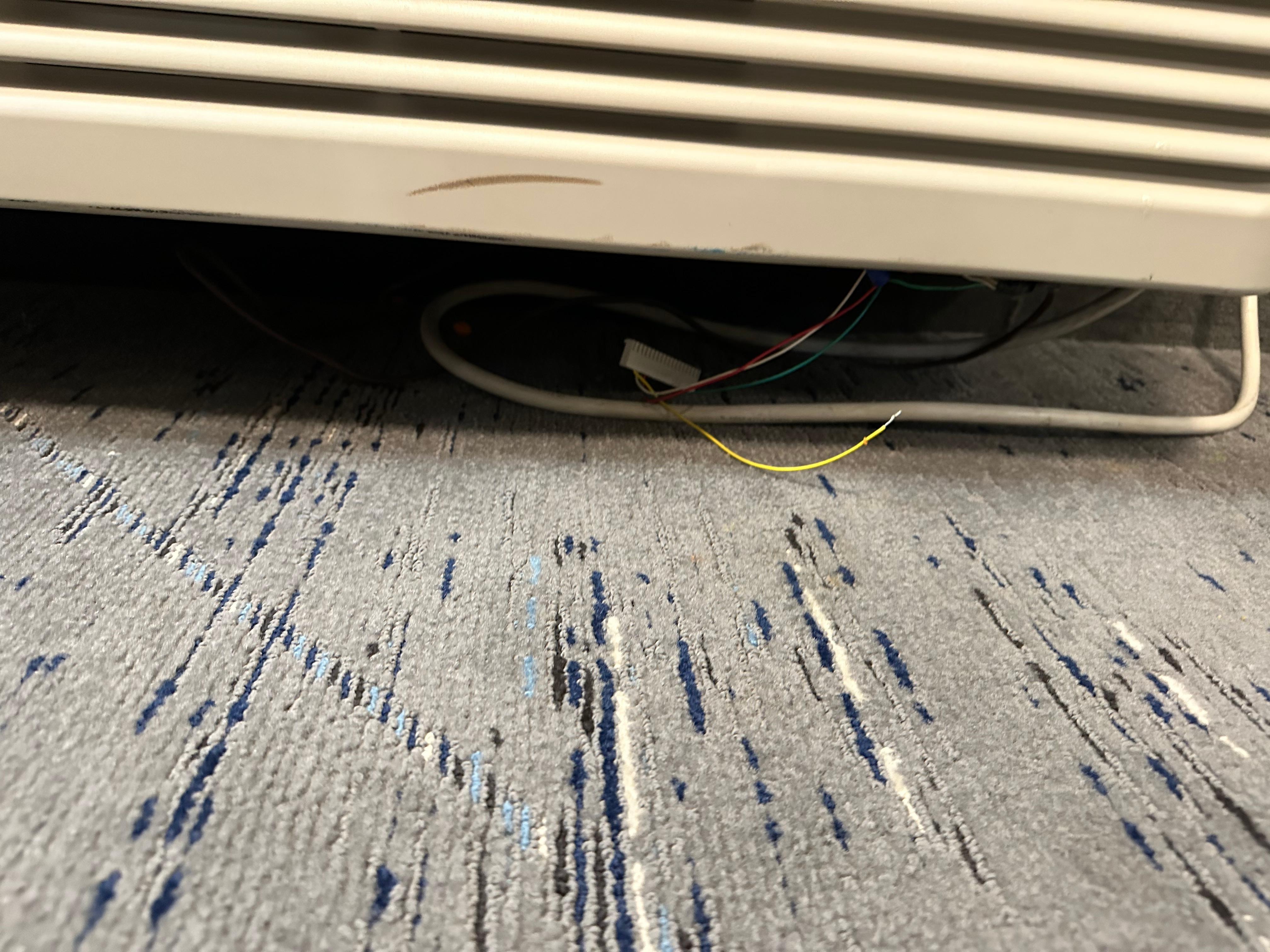 Exposed wires, should I be worried?