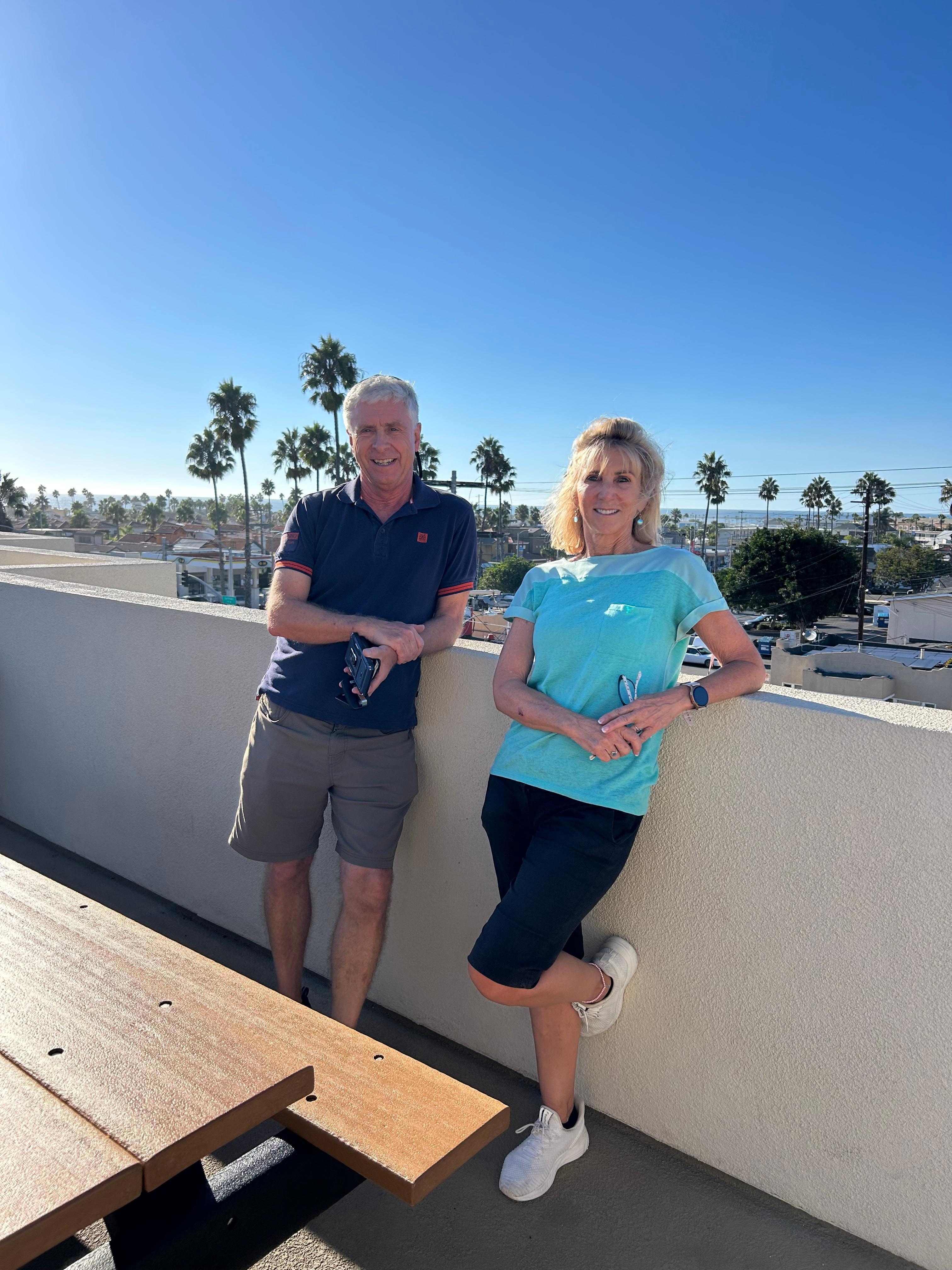 Chillin on your upstairs balcony