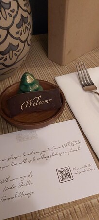 surprise treat in our room