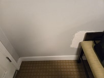 The room would be nicer with some simple touch up paint