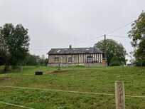 Huis vanaf de renbaan