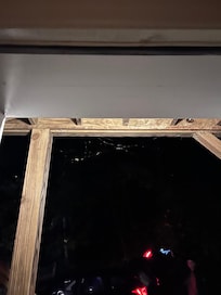 Spider web was inside back door - obviously had not been cleaned adequately for our arrival.