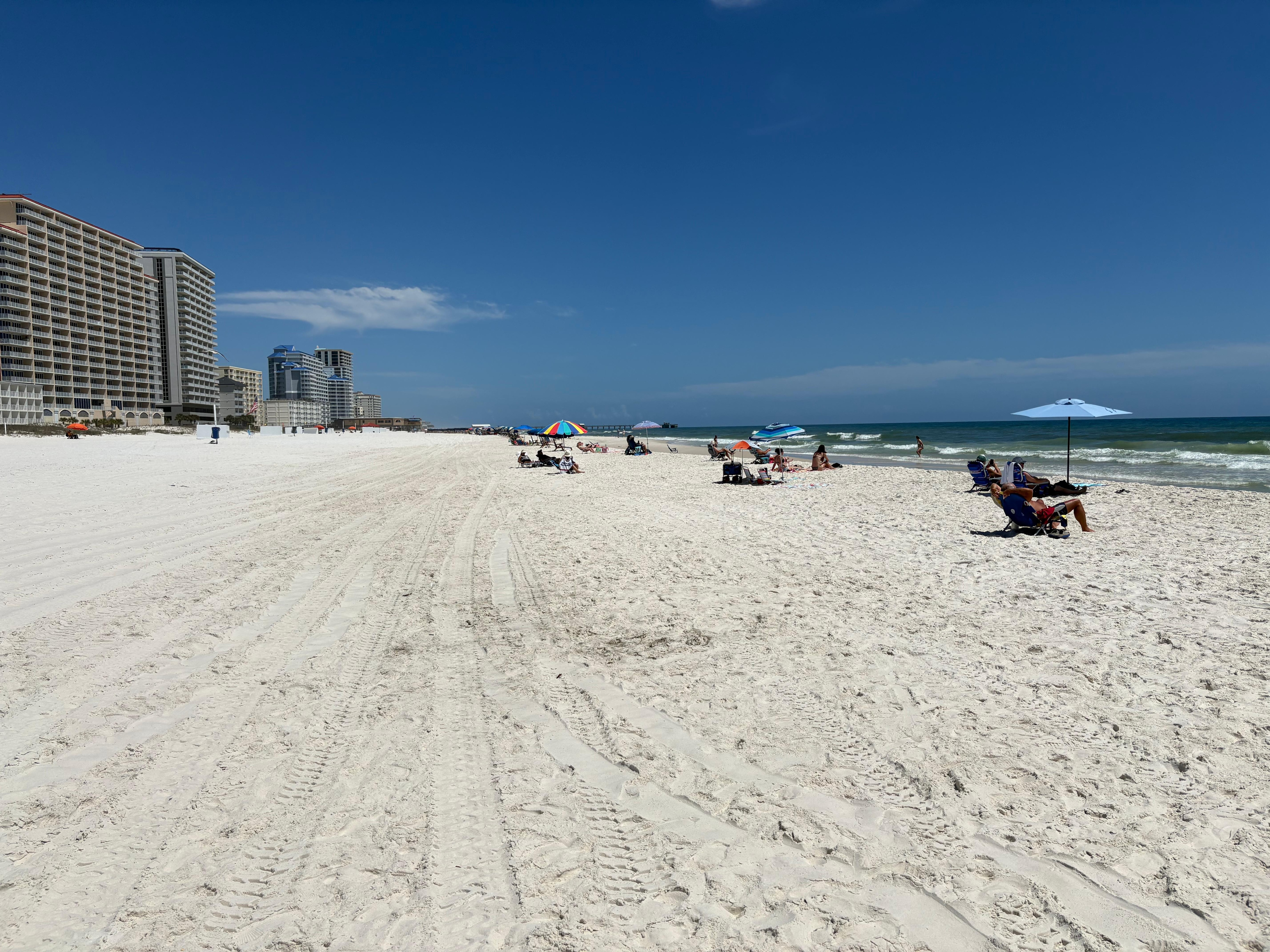 The beautiful beach!