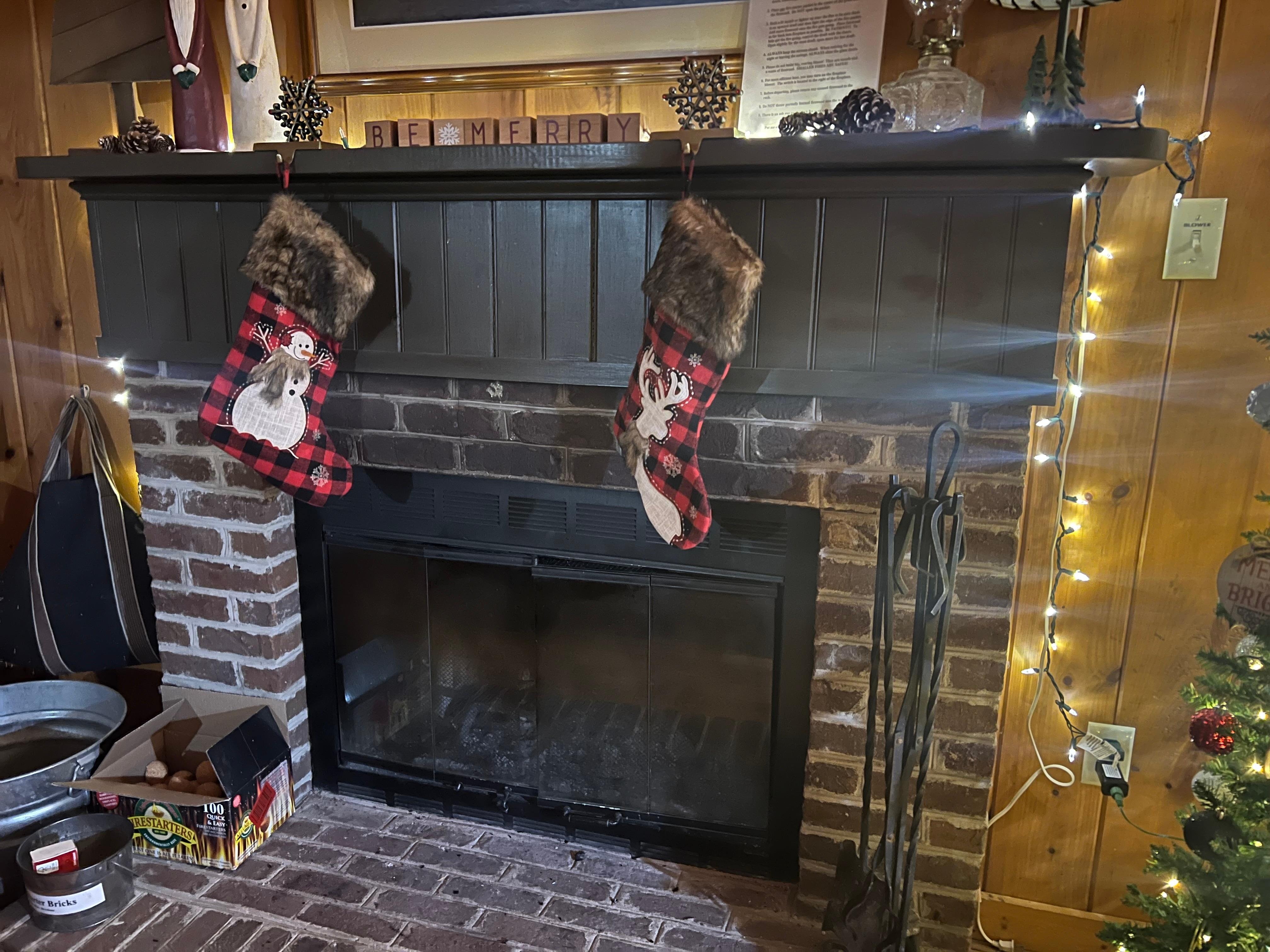 Loved the fireplace!!