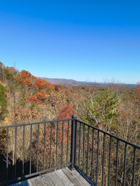 View from upstairs bedroom
