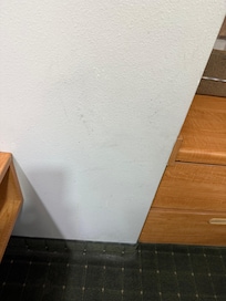Stain on the wall