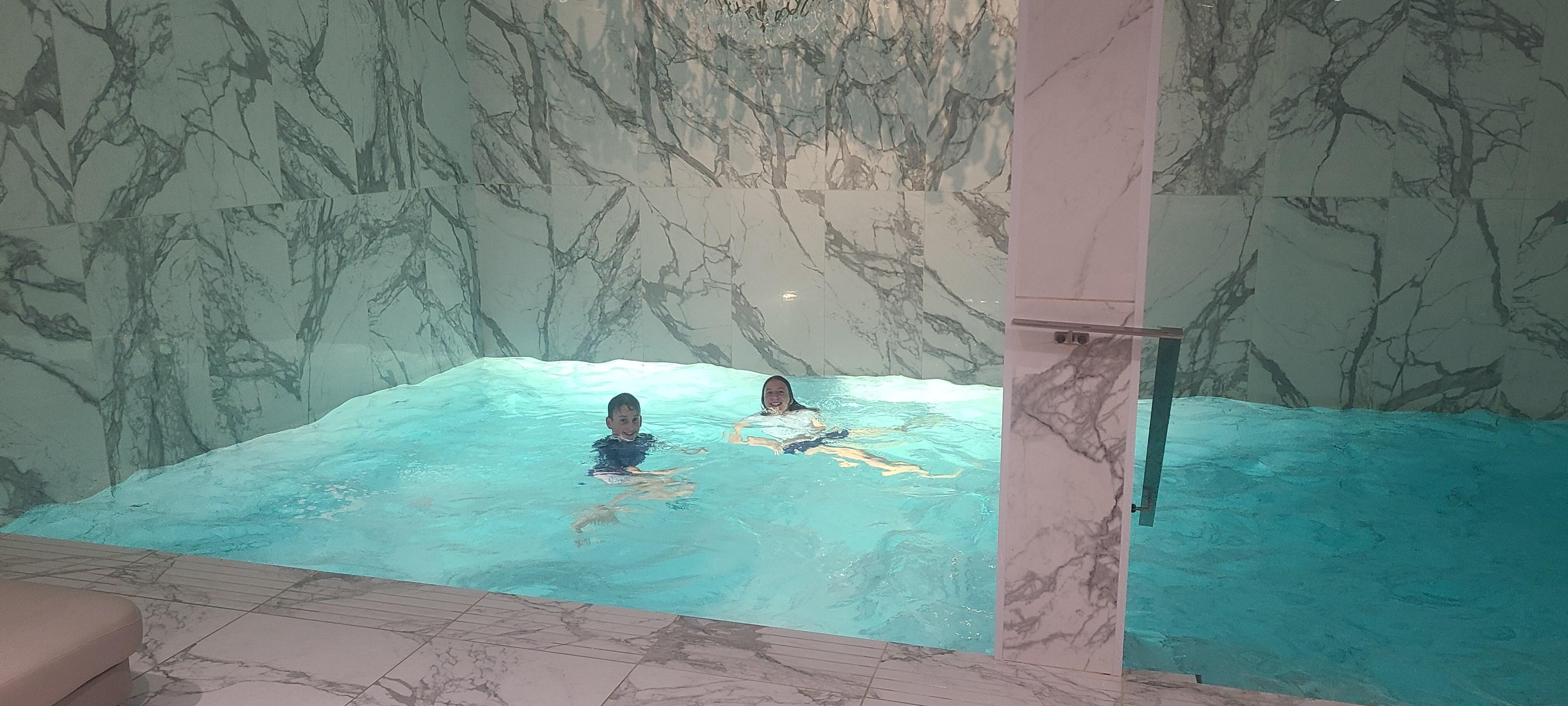 Indoor pool!