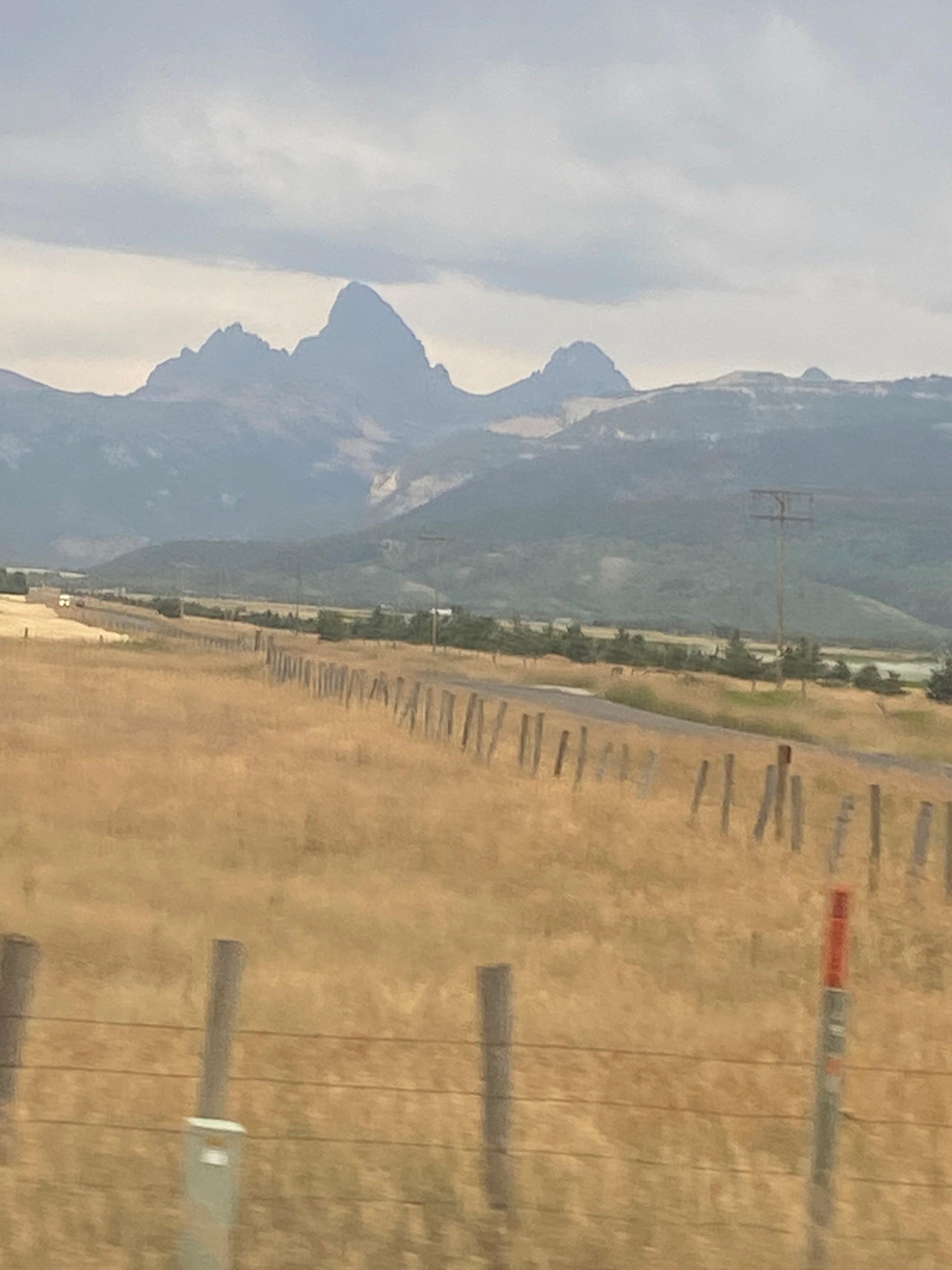 Tetons from Idaho side 