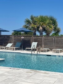 We really enjoyed using the pool throughout the week.